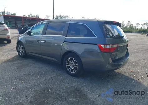 2011 Honda Odyssey Ex-L from USA, damaged, VIN 5FNRL5H63BB024107